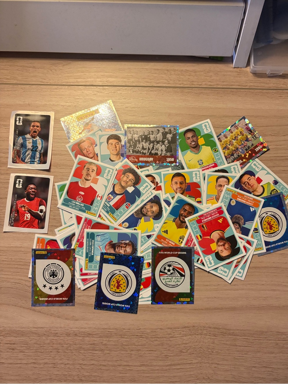 World Cup Soccer Trading Sticker Collection